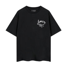 Amiri T Shirts Red text