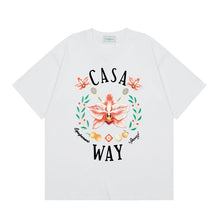 Casablanca T SHIRTS High-quality pure cotton streetwear