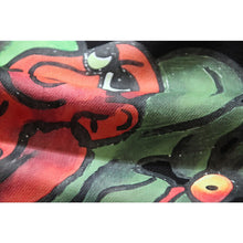 OW monster arrow pattern pullover hooded sweater