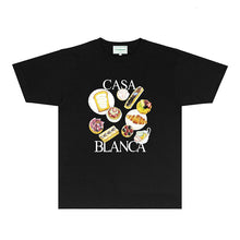 Casablanca T Shirts Street High-quality pure cotton