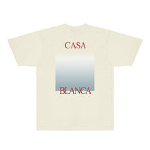 Casablanca T Shirts Street High-quality pure cotton