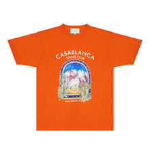 Casablanca T Shirts Street High-quality pure cotton