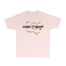 Casablanca T Shirts Street High-quality pure cotton