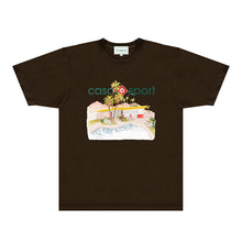 Casablanca T Shirts Street High-quality pure cotton