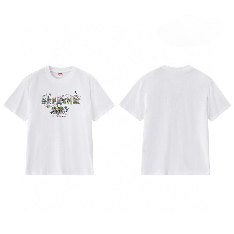 Supreme T Shirts pure cotton fashion apparel