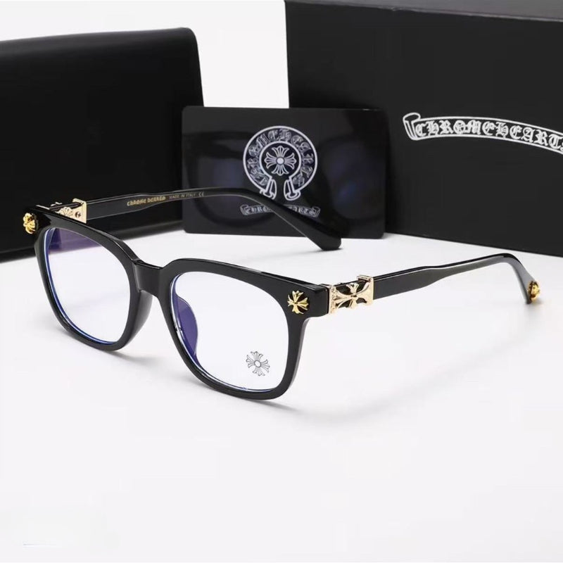 Chrome Hearts glasses box anti-blue flat glasses classic travel fashion