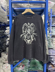 Saint Michael long sleeve shirts Premium-quality pure cotton streetwear for autumn