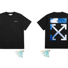 OFF WHITE T SHITRS High-quality 100% pure cotton streetwear