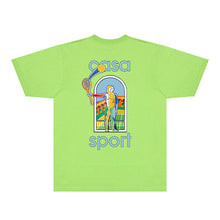 Casablanca T Shirts Street High-quality pure cotton