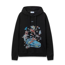 OW Car Angel Pattern Pullover Hooded Sweater