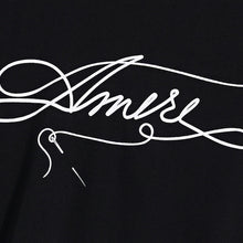Amiri T Shirts Hand-drawn typeface