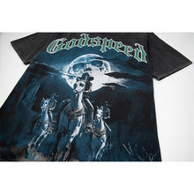 Godspeed T-Shirt Retro Fantasy Pattern