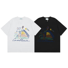 Casablanca T SHIRTS High-quality pure cotton streetwear