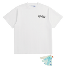 OFF WHITE T SHITRS High-quality 100% pure cotton streetwear