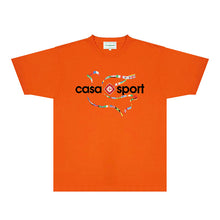 Casablanca T Shirts Street High-quality pure cotton
