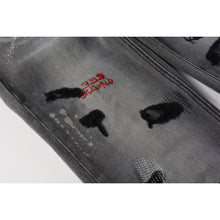 KSUBI Jeans Slim Fit Casual Ripped Jeans