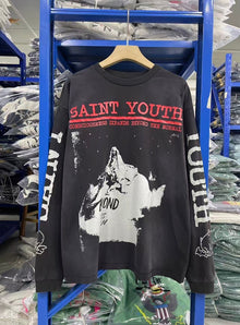 Saint Michael long sleeve shirts Premium-quality pure cotton streetwear for autumn