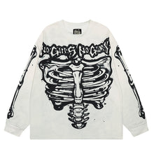 HS Long Sleeve Shirts Hip-hop loose oversize