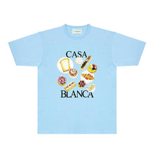 Casablanca T Shirts Street High-quality pure cotton