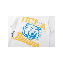 Travis Scott T Shirts x Mitchell x Ness UCLA Bruins Hand-Drawn Short Sleeve