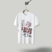 Travis Scott T Shirts x Mitchell x Ness Texas AM Aggies Hand-Drawn Short Sleeve