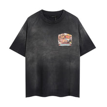 Amiri T Shirts Washed Series Foam-effect font