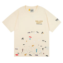GALLERY DEPT T Shirts Ink-splatter style pure cotton casual wear