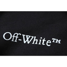 OW audio speaker arrow pattern pullover hooded sweater