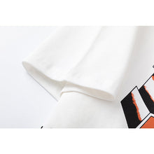 Travis Scott T Shirts x Mitchell x Ness Texas Longhorns Hand-Drawn collaboration short-sleeve