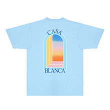 Casablanca T Shirts Street High-quality pure cotton