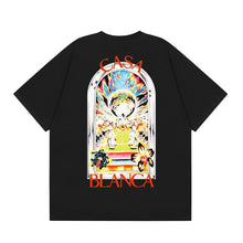 Casablanca T SHIRTS High-quality pure cotton streetwear