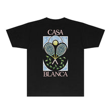 Casablanca T Shirts Street High-quality pure cotton