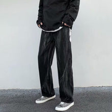 Men Jeans Loose Straight Straight-Leg Wide-Leg Pants