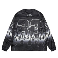 HS Long Sleeve Shirts Hip-hop loose oversize
