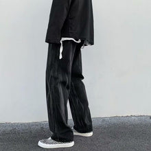 Men Jeans Loose Straight Straight-Leg Wide-Leg Pants