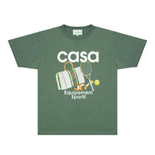 Casablanca T Shirts Street High-quality pure cotton