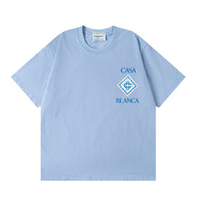 Casablanca T SHIRTS High-quality pure cotton streetwear