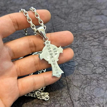 Chrome Hearts Necklace Men's and Women's Vintage Cross Letter Necklace