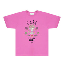 Casablanca T Shirts Street High-quality pure cotton