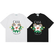 Casablanca T SHIRTS High-quality pure cotton streetwear
