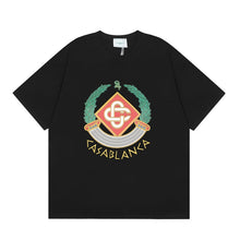 Casablanca T SHIRTS High-quality pure cotton streetwear