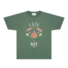 Casablanca T Shirts Street High-quality pure cotton