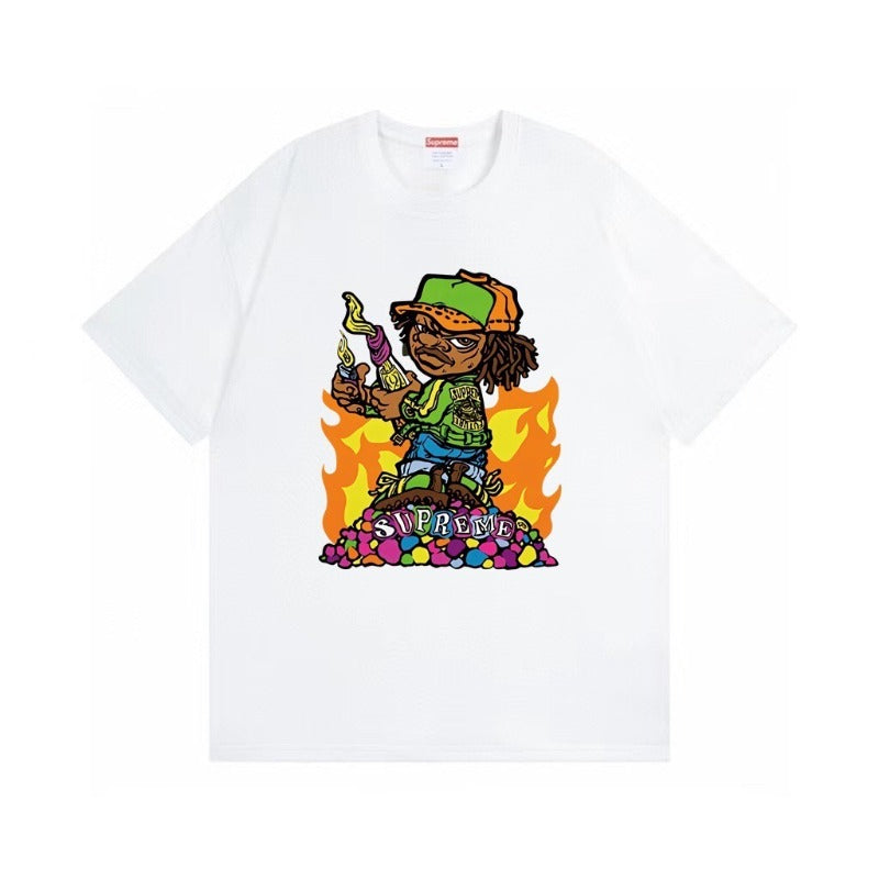 Supreme T Shirts pure cotton fashion apparel