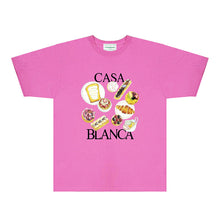 Casablanca T Shirts Street High-quality pure cotton