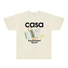Casablanca T Shirts Street High-quality pure cotton