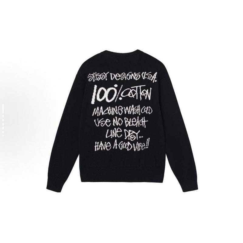 Stussy Sweater High-quality knitwear for autumn winter