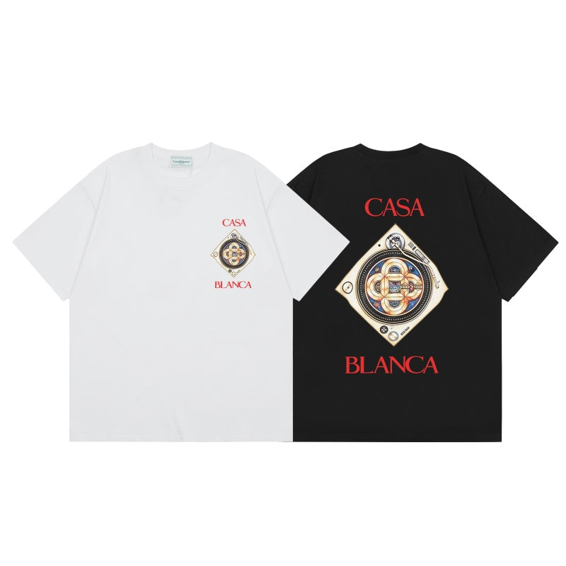 Casablanca T SHIRTS High-quality pure cotton streetwear