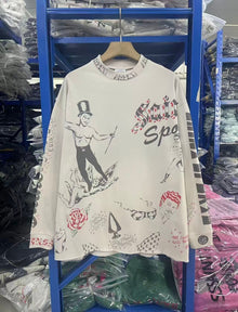 Saint Michael long sleeve shirts Premium-quality pure cotton streetwear for autumn