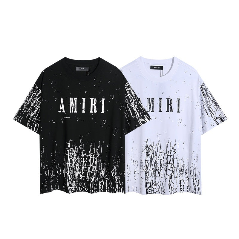 Amiri T Shirts Specks of starlight scattered like splashed ink.