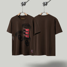 Travis Scott T Shirts x Mitchell x Ness Oklahoma Sooners Seal Short Sleeve